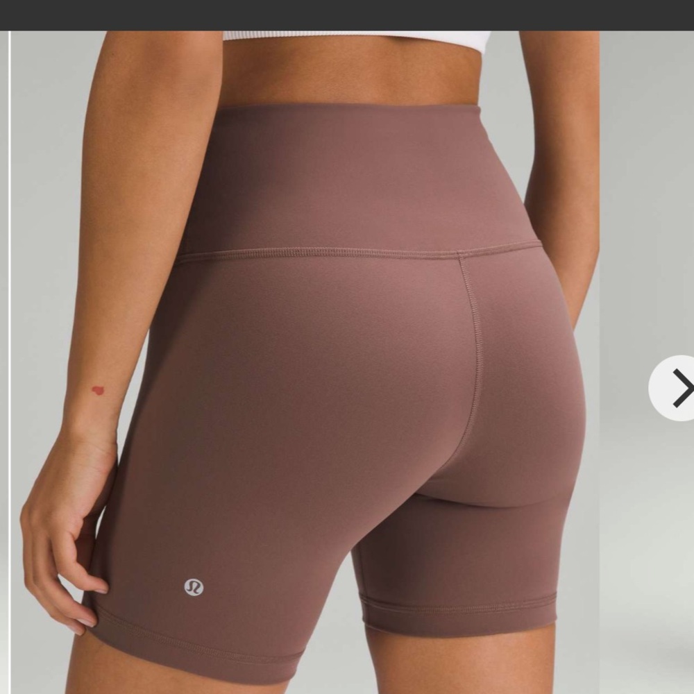 lululemon athletica Wunder Train High-Rise Short 6" - Dark Oxide